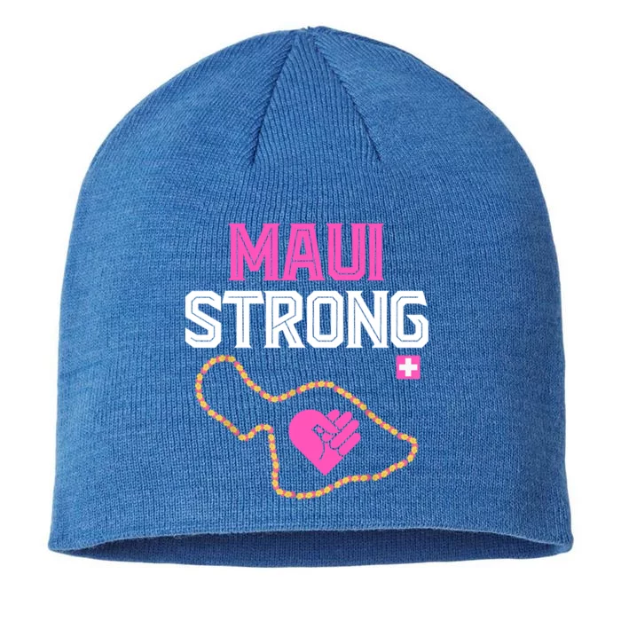 Pray For Maui Hawaii Strong 8 1/2in Sustainable Knit Beanie