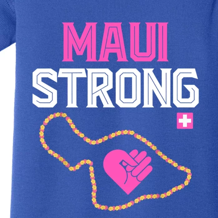 Pray For Maui Hawaii Strong Baby Bodysuit