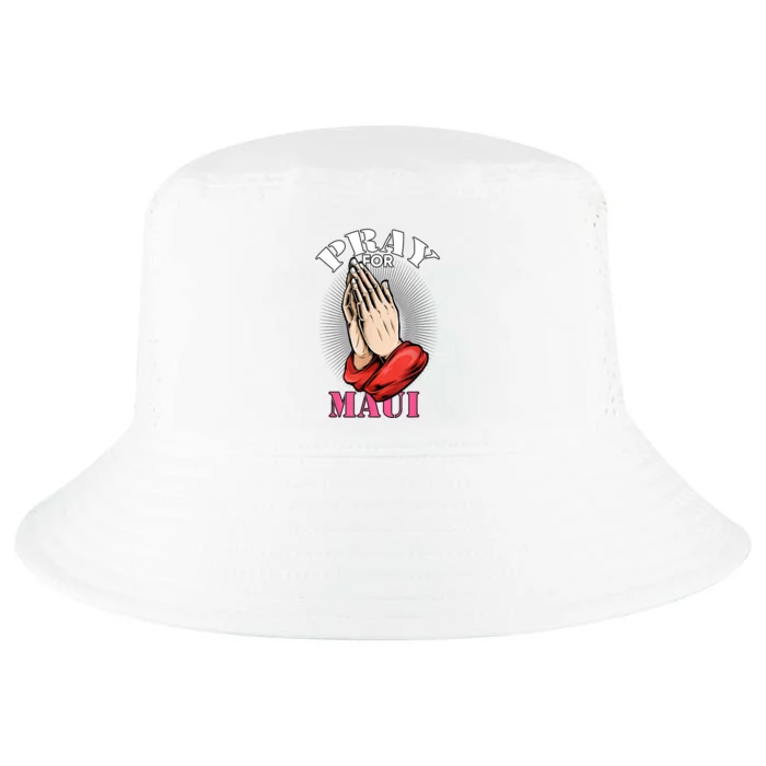 Pray For Maui Hawaii Strong Cool Comfort Performance Bucket Hat