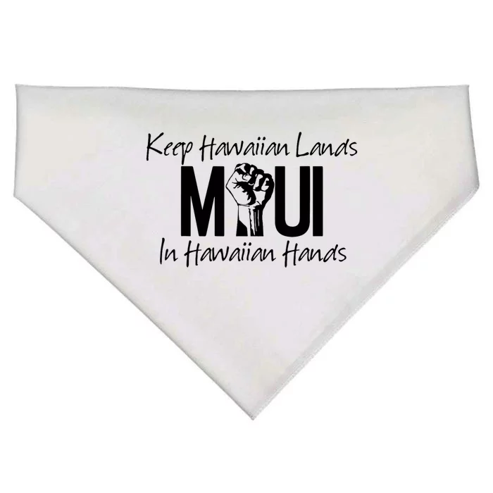 Pray For Maui Hawaii Strong USA-Made Doggie Bandana