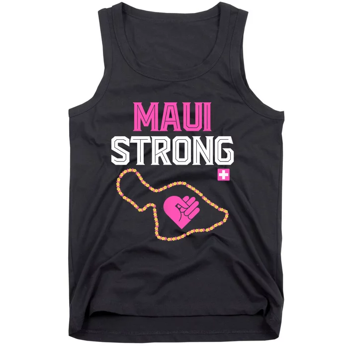 Pray For Maui Hawaii Strong Design Tank Top