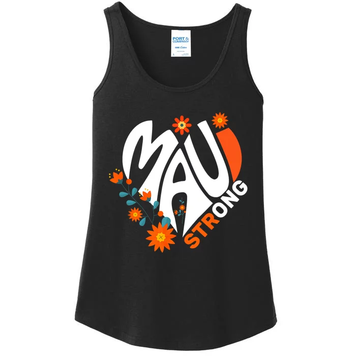 Pray For Maui Hawaii Strong We Stay With Maui Hawaii Ladies Essential Tank