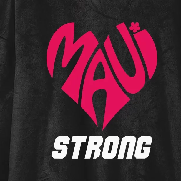 Pray For Maui Hawaii Strong Maui Wildfire Support Men Women Hooded Wearable Blanket