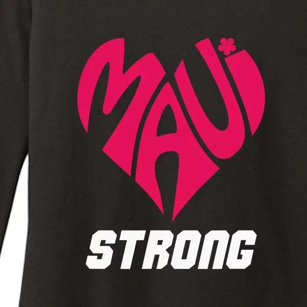 Pray For Maui Hawaii Strong Maui Wildfire Support Men Women Womens CVC Long Sleeve Shirt