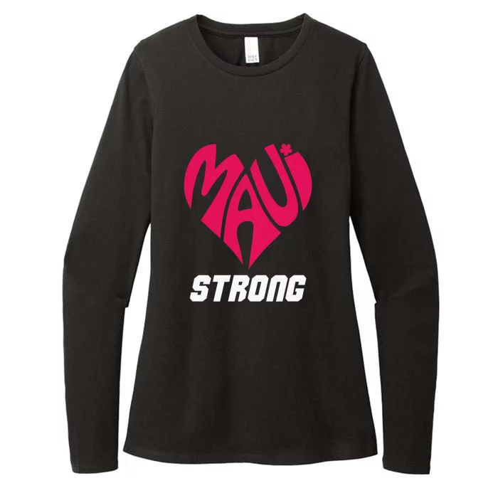 Pray For Maui Hawaii Strong Maui Wildfire Support Men Women Womens CVC Long Sleeve Shirt