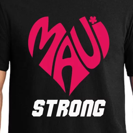 Pray For Maui Hawaii Strong Maui Wildfire Support Men Women Pajama Set