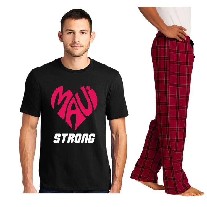 Pray For Maui Hawaii Strong Maui Wildfire Support Men Women Pajama Set