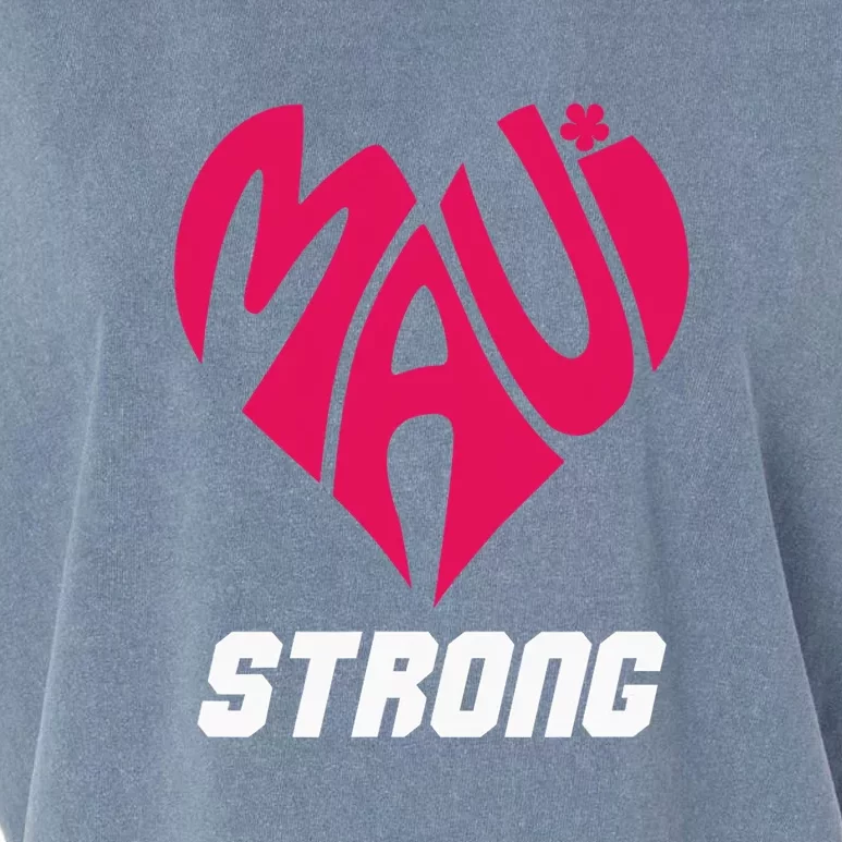 Pray For Maui Hawaii Strong Maui Wildfire Support Men Women Garment-Dyed Women's Muscle Tee