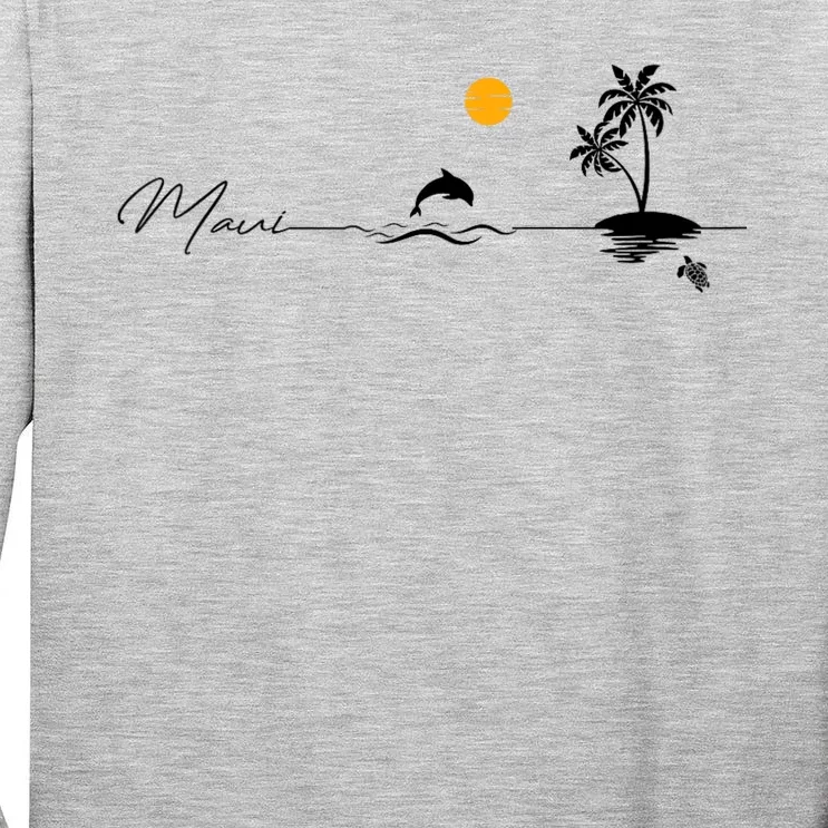 Pray For Maui Hawaii Strong Tall Long Sleeve T-Shirt