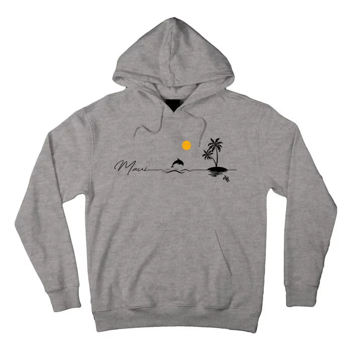 Pray For Maui Hawaii Strong Tall Hoodie