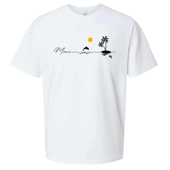 Pray For Maui Hawaii Strong Sueded Cloud Jersey T-Shirt