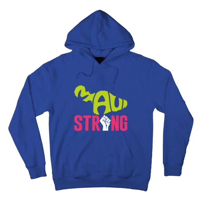 Pray For Maui Hawaii Beach Strong Gift Tall Hoodie