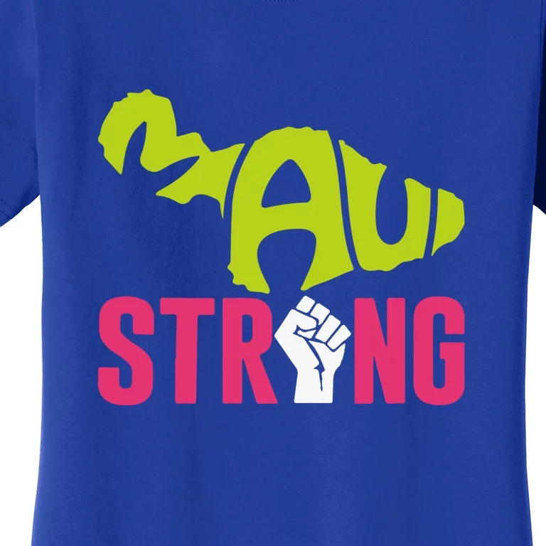 Pray For Maui Hawaii Beach Strong Gift Women's T-Shirt