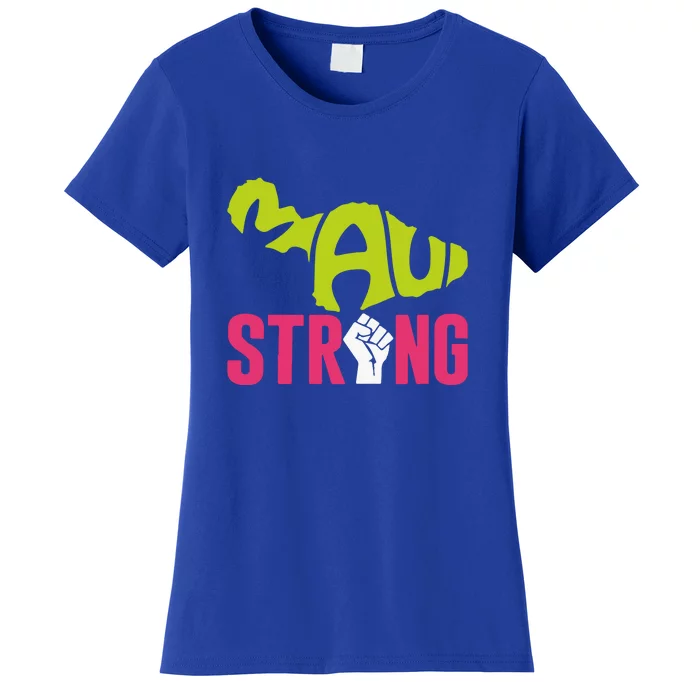 Pray For Maui Hawaii Beach Strong Gift Women's T-Shirt