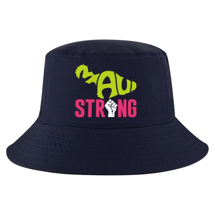 Pray For Maui Hawaii Beach Strong Gift Cool Comfort Performance Bucket Hat