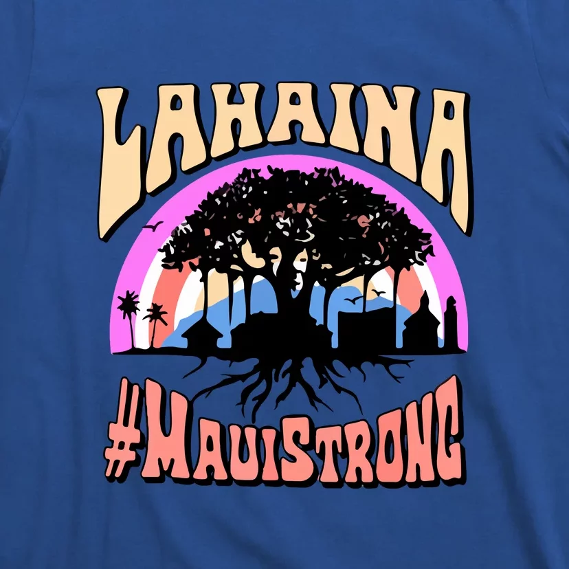 Pray For Maui Hawaii Lahaina Banyan Tree Gift T-Shirt