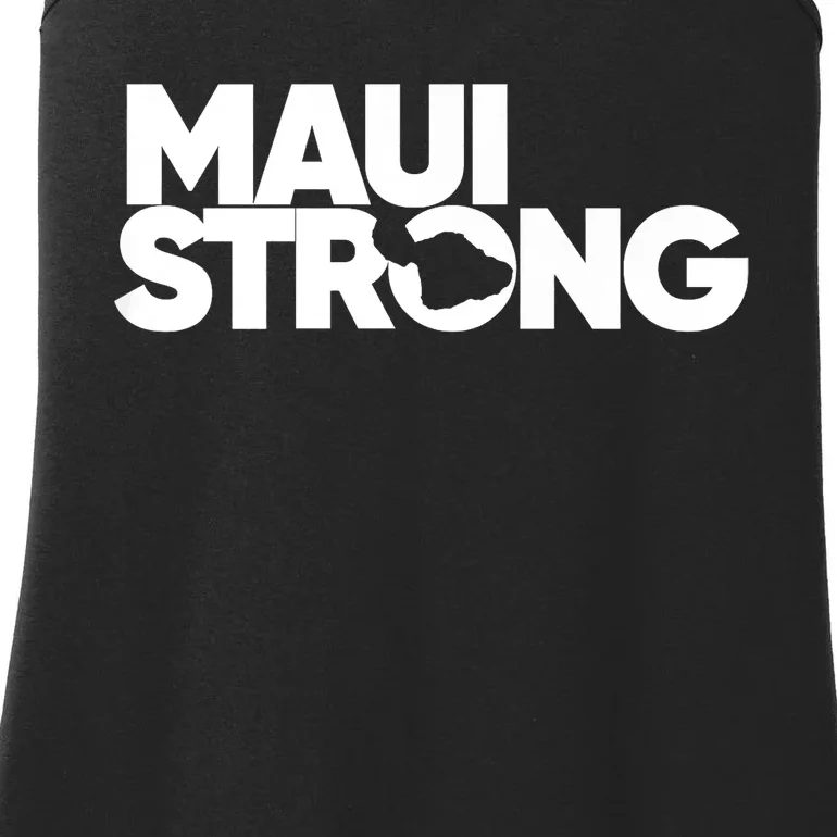 Pray For Maui Hawaii Strong I Stand With Maui Ladies Essential Tank