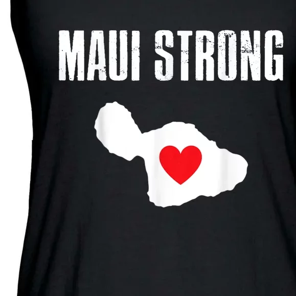 Pray For Maui Hawaii Strong Ladies Essential Flowy Tank