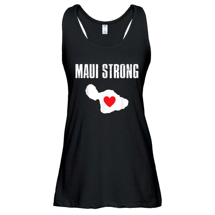 Pray For Maui Hawaii Strong Ladies Essential Flowy Tank