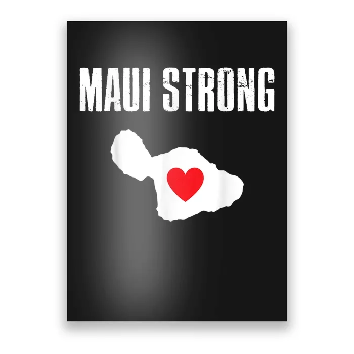 Pray For Maui Hawaii Strong Poster