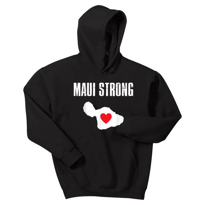 Pray For Maui Hawaii Strong Kids Hoodie