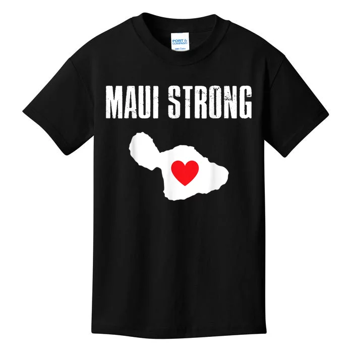 Pray For Maui Hawaii Strong Kids T-Shirt