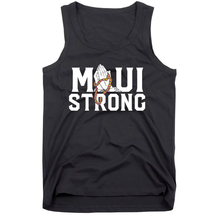 Pray For Maui Hawaii Maui Hawaii Strong Design Tank Top