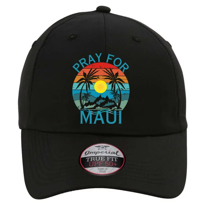 Pray For Maui Hawaii Wildflower Support Men Women The Original Performance Cap