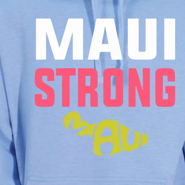 Pray For Maui Hawaii Strong Gift Lahaina Fires Unisex Surf Hoodie