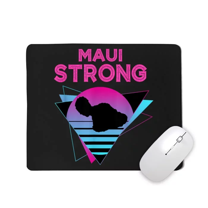 Pray For Maui Hawaii Strong Vintage Maui Hawaii Strong Mousepad