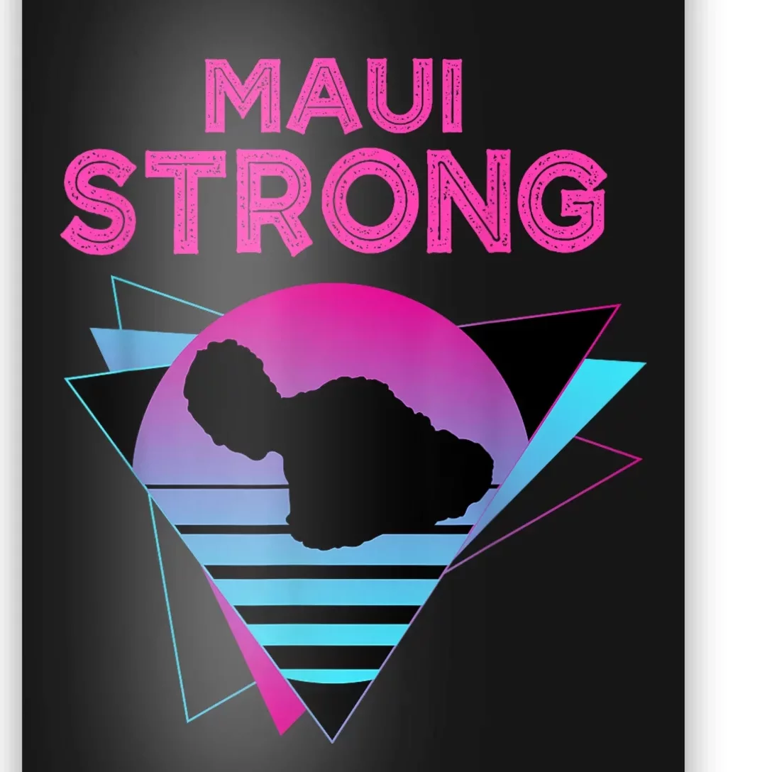 Pray For Maui Hawaii Strong Vintage Maui Hawaii Strong Poster