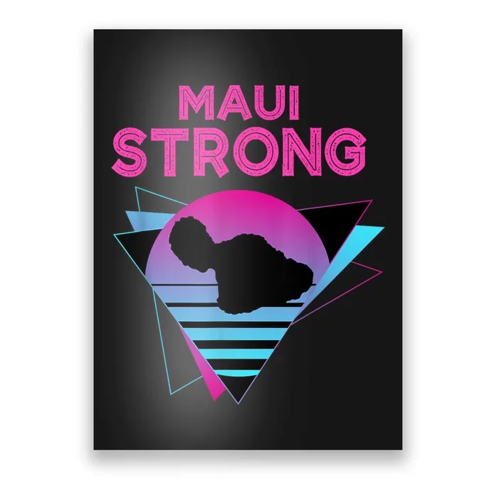 Pray For Maui Hawaii Strong Vintage Maui Hawaii Strong Poster