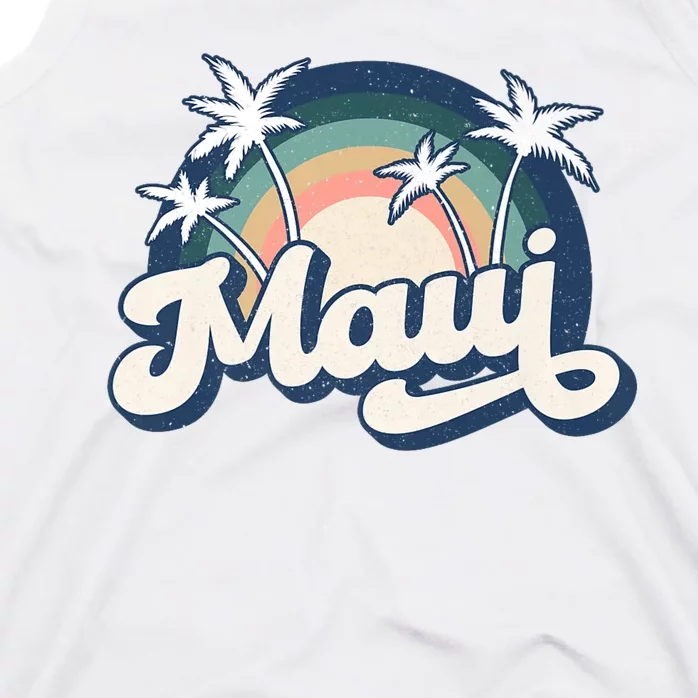 Pray For Maui Hawaii Strong Retro Tank Top