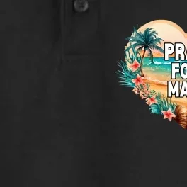 Pray For Maui Pray For Hawaii Wildfire Support Dry Zone Grid Performance Polo