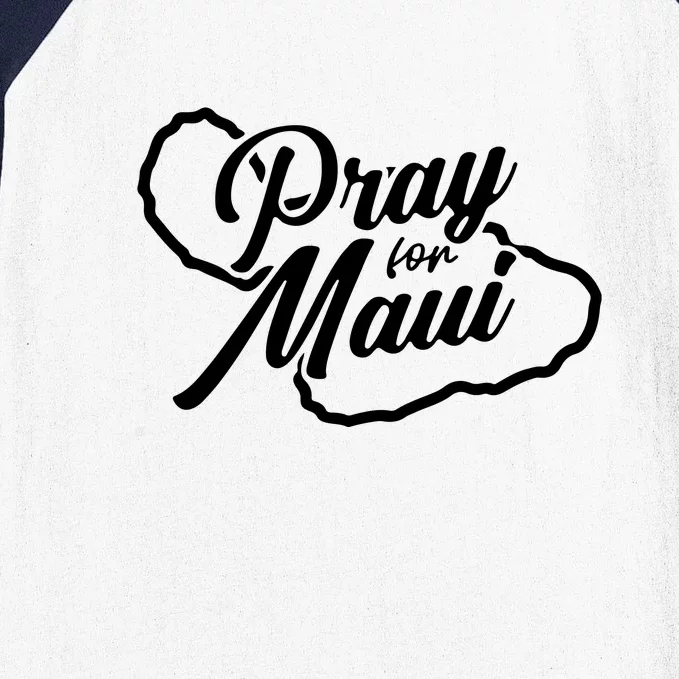 Pray For Maui Lahaina Fires Hawaii Strong Gift Baseball Sleeve Shirt