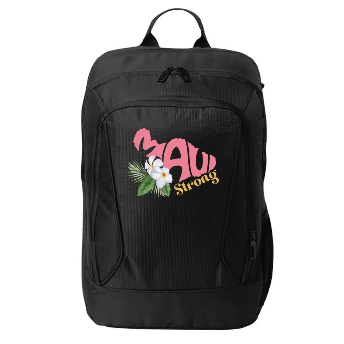 Pray For Maui Strong Hawaii City Backpack