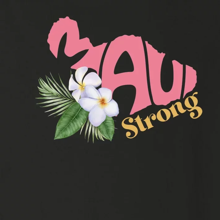 Pray For Maui Strong Hawaii Toddler Long Sleeve Shirt