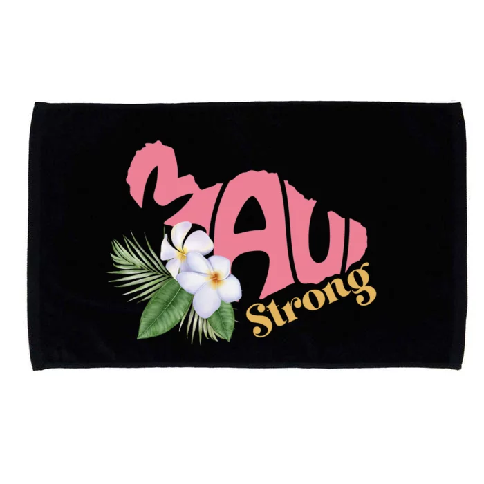 Pray For Maui Strong Hawaii Microfiber Hand Towel