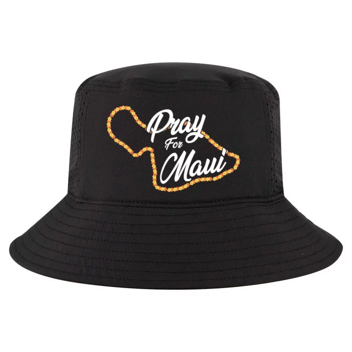 Pray For Maui Hawaii Strong Maui Wildfire Relief Cool Comfort Performance Bucket Hat