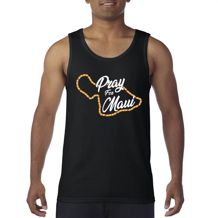 Pray For Maui Hawaii Strong Maui Wildfire Relief Tank Top