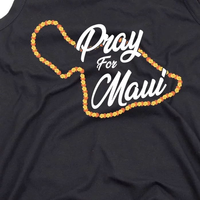 Pray For Maui Hawaii Strong Maui Wildfire Relief Tank Top