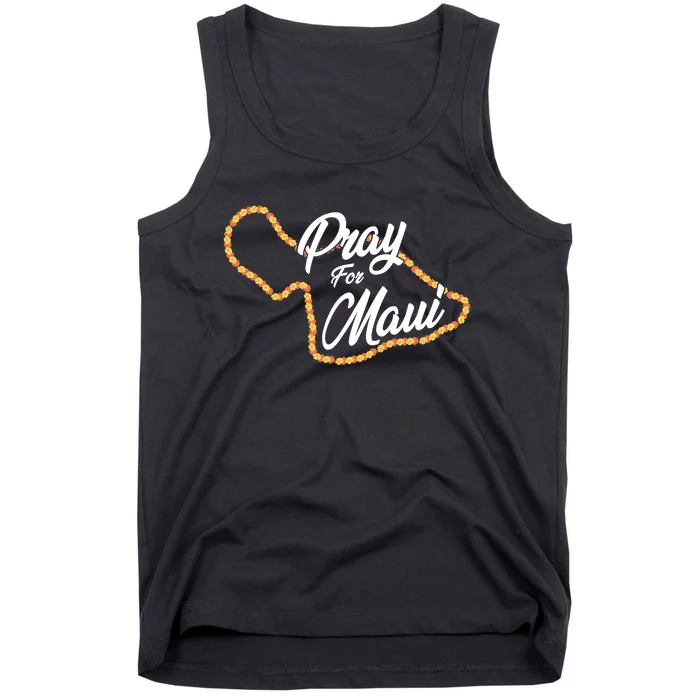 Pray For Maui Hawaii Strong Maui Wildfire Relief Tank Top