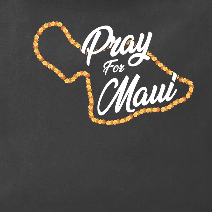 Pray For Maui Hawaii Strong Maui Wildfire Relief Zip Tote Bag