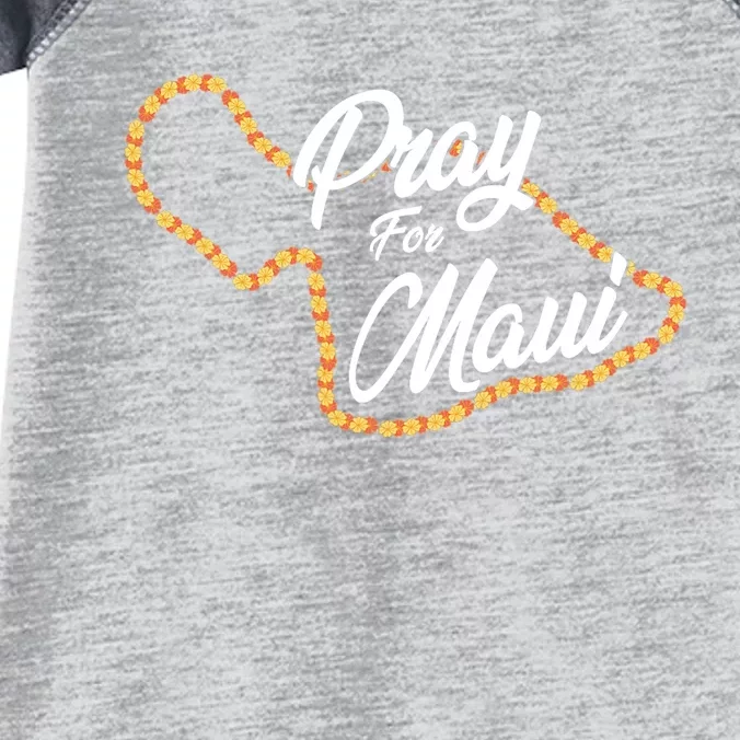 Pray For Maui Hawaii Strong Maui Wildfire Relief Infant Baby Jersey Bodysuit