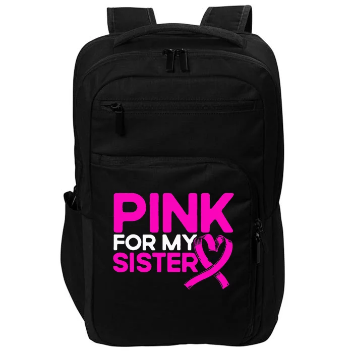 P.I.N.K. For My Sister P.I.N.K Breast Cancer Awareness Impact Tech Backpack