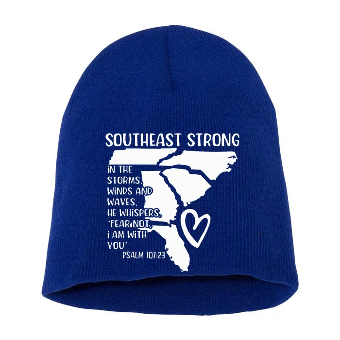 Pray For North Carolina Short Acrylic Beanie