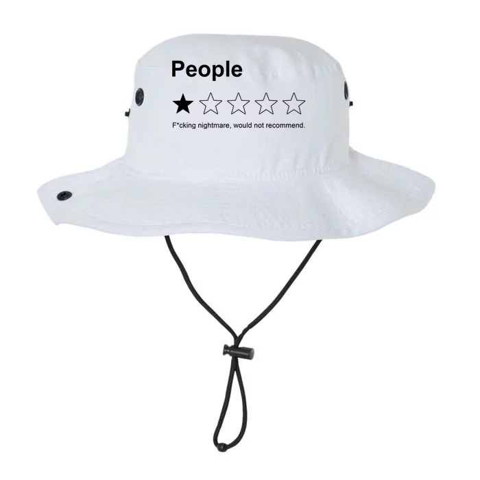 People F*cking Nightmare Would Not Recommend Funny Star Legacy Cool Fit Booney Bucket Hat