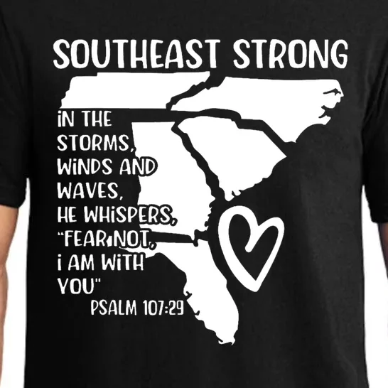 Pray For North Carolina Hurricane Strong Southeast Strong Pajama Set