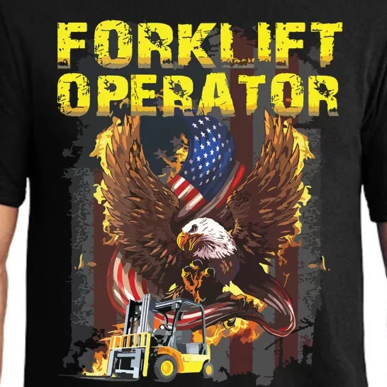 Proud Forklift Operator Pajama Set