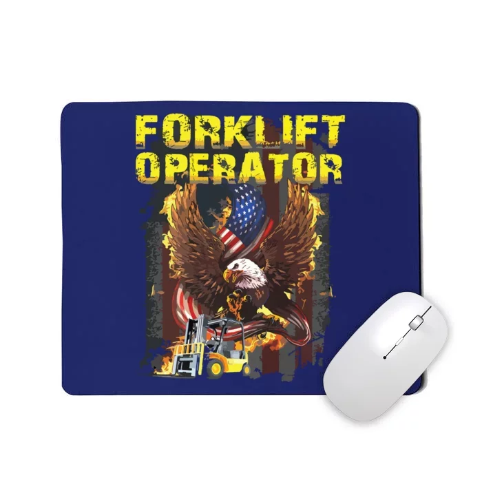 Proud Forklift Operator Mousepad